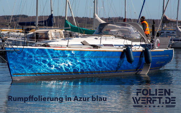 Bootsfolierung Flensburg Folienwerft-Folierung-Yachtfolierung-Schiffsfolierung-Flensburg