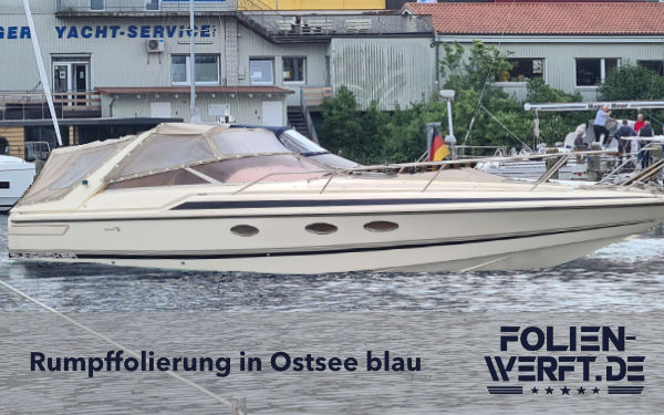 Bootsfolierung Flensburg Folienwerft-Folierung-Yachtfolierung-Schiffsfolierung